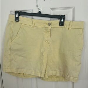 Southern Tide Yellow Bermuda Shorts Classic Cotton Blend